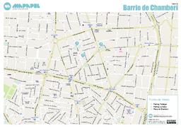 Mapa de Barrio de Chamberí