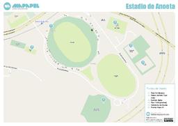 Mapa de Estadio de Anoeta