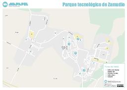 Mapa de Parque tecnológico de Zamudio